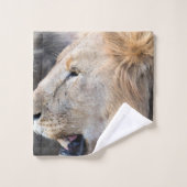 ライオンポートレート バスタオルセット (ウォッシュタオル)