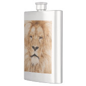 ライオンポートレート フラスク (左)