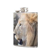 ライオンポートレート フラスク (左)