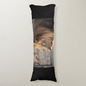 ライオンポートレート ボディピロー (正面縦)