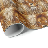 ライオンポートレート ラッピングペーパー (ロールコーナー)