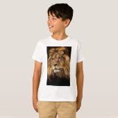 ライオンポートレート Tシャツ (正面フル)