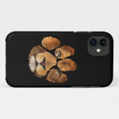 ライオンポープリントアニマル Case-Mate iPhoneケース (裏面(横))
