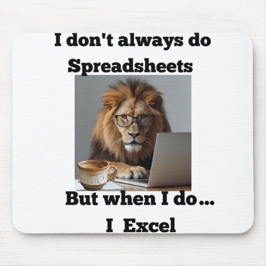 ライオンマウスパッド マウスパッド (正面)