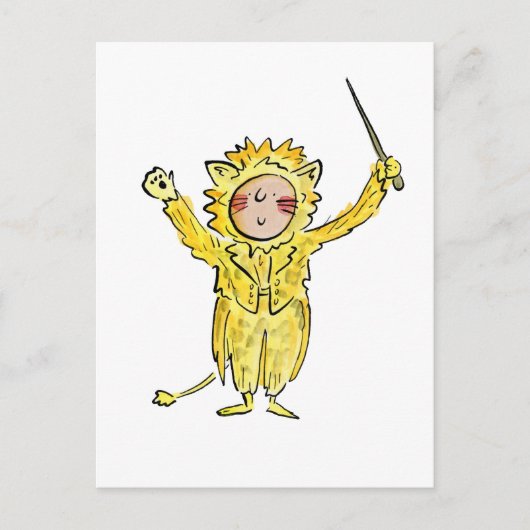 ライオンマエストロ ポストカード (正面)