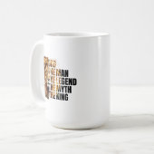 ライオンマグ コーヒーマグカップ (正面左)