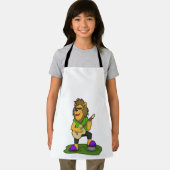 ライオンミュージシャンギター音楽 エプロン (インサイチュ)