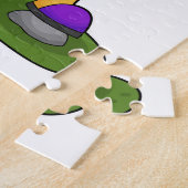 ライオンミュージシャンギター音楽 ジグソーパズル (側面)