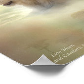 ライオンムーンアートポスター ポスター (角)