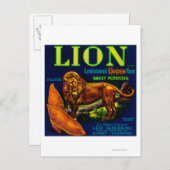 ライオンヤムラベルサンセットLA ポストカード (正面/裏面)