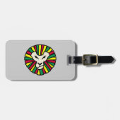 ライオンラスタファリカラーマネ ラゲッジタグ (正面横)