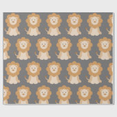 ライオンラッピング紙 ラッピングペーパー (フラット)