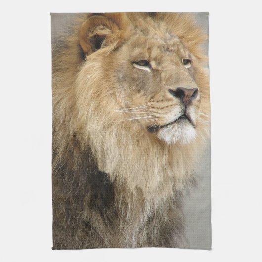 ライオンラバーズアート キッチンタオル (縦)