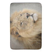 ライオンラバーズアート バスマット (正面縦)