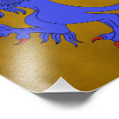 ライオンラパントアズール フォトプリント            (角)