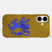 ライオンラパントアズール Case-Mate iPhoneケース (裏面 (横))