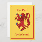 ライオンラパントグール 招待状 (正面/裏面)