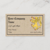 ライオンラパント 名刺 (正面)