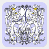 ライオンラパンルネッサンス結婚ズ スクエアシール (正面)