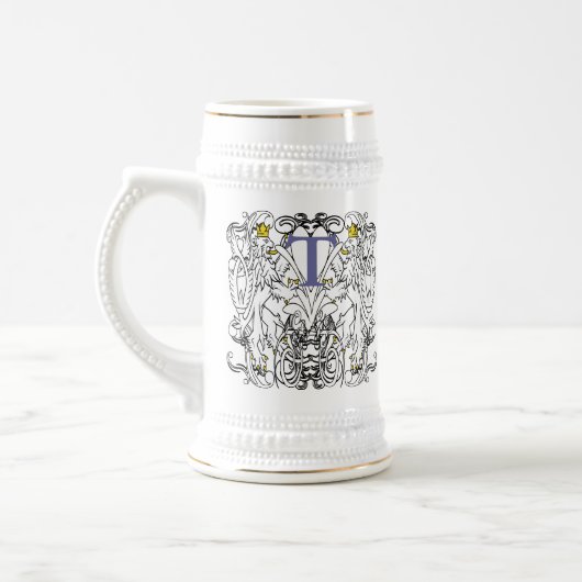 ライオンラパンルネッサンス結婚ズ ビールジョッキ (左)