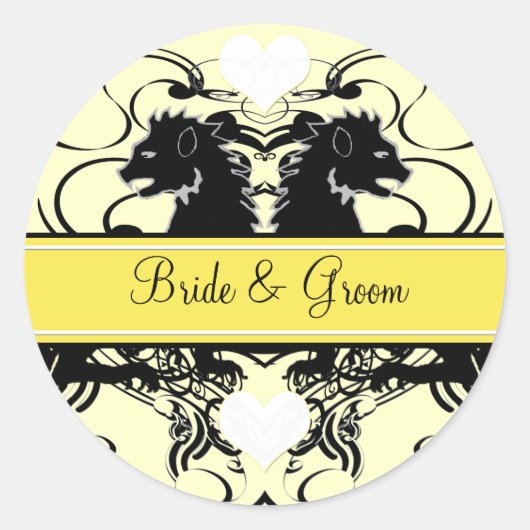 ライオンラパンルネッサンス結婚ズ ラウンドシール (正面)