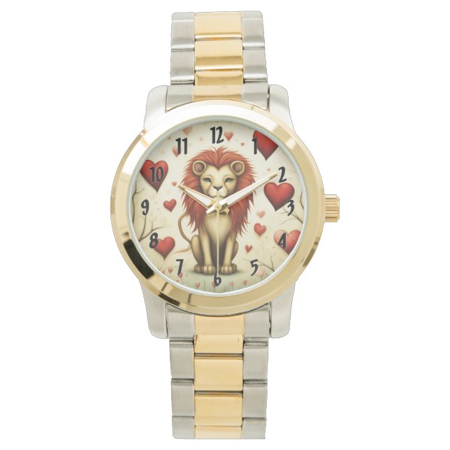 ライオンラブ2 腕時計 (正面)
