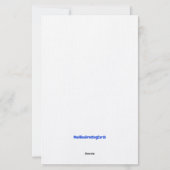 ライオンラムペット悔やみや弔慰文房具 便箋 (裏面)