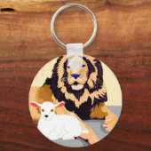 ライオンランプキーチェーン キーホルダー (正面)