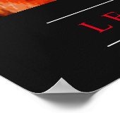 ライオンリーやる気を起こさせるダー ポスター (角)