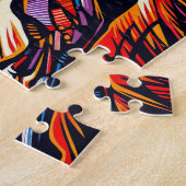 ライオンリーピングパズル ジグソーパズル (側面)