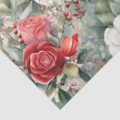 ライオンレッドローズ&ユーカリプタスデクページ 薄葉紙 (詳細)