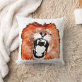 ライオンローアリングアメリカンモジョ枕 クッション (ブランケット)