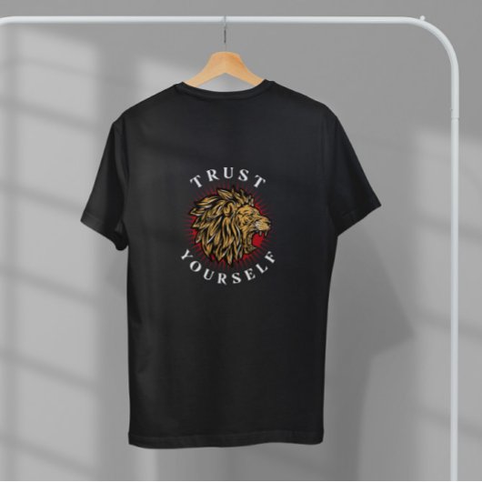 ライオンローアリングトラスト引用文 Tシャツ