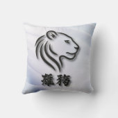 ライオンロ威厳のあるゴ(キャラクター付き) クッション (裏面)