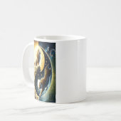 ライオンロ威厳のあるール杯 コーヒーマグカップ (正面左)