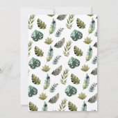 ライオンワイルドワン誕生日サンキューカード 招待状 (裏面)