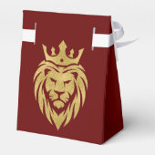 ライオン付きクラウン – 金ゴールドスタイル3 フェイバーボックス (裏面サイド)