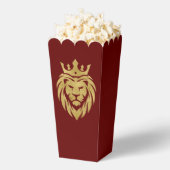 ライオン付きクラウン – 金ゴールドスタイル3 フェイバーボックス (はじけた状態)