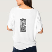 ライオン保護の野生生物！ Tシャツ (裏面)