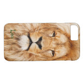 ライオン写真iPhone 7ケース電話ケース Case-Mate iPhoneケース (裏面(横))