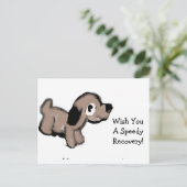 ライオン回復カード ポストカード (スタンド正面)