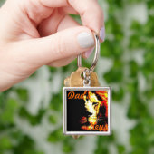 ライオン大きな猫オリジナル野生動物デザイン キーホルダー (手)