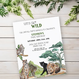 ライオン大きな猫ジャングルサファリワイルド誕生日