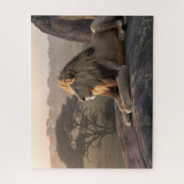 ライオン大目に見る ジグソーパズル