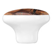 ライオン女神エジプトプリンセスセラミックプルノブ セラミックノブ (側面)