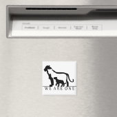 ライオン家族(白い版) マグネット (インサイチュ (食洗機))