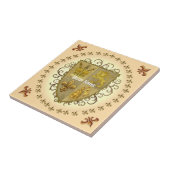 ライオン家紋姓 タイル (側面)