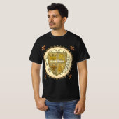 ライオン家紋・姓 Tシャツ (正面フル)
