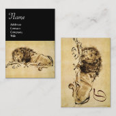 ライオン岬は横たわっていた 名刺 (正面/裏面)