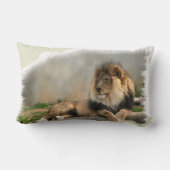 ライオン愛好家への贈り物 ランバークッション (裏面)